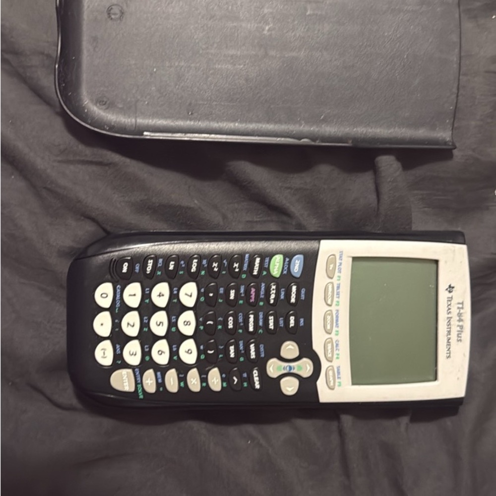 Texas Instruments Black and White Graphing Calculator